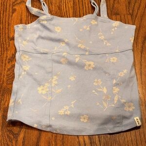 Abercrombie Kids Blue Floral Camisole